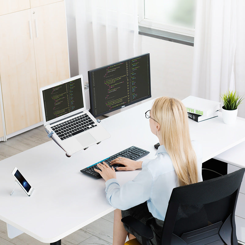 Laptop Stand Computer Monitor Stand Desktop Office Lifting Lazy Universal Base LCD Screen