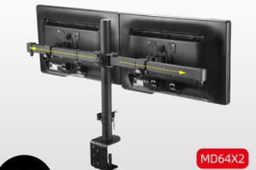 Computer Monitor Stand Dual-screen Desktop Free Lift LCD Multi-screen Splicing Universal Rotating Shelf